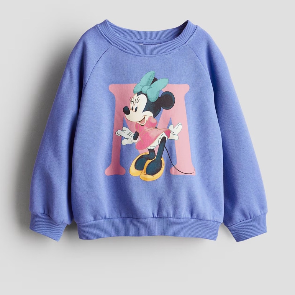 H&M Disney Minnie Mouse Sweatshirt 3/4T